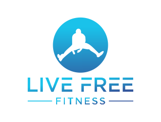 Live Free Fitness logo design by cahyobragas