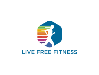 Live Free Fitness logo design by logitec