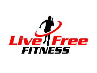 Live Free Fitness logo design by ingepro
