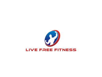 Live Free Fitness logo design by dasam