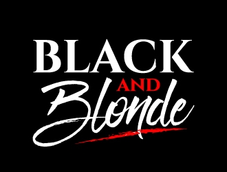 Black and Blonde logo design by karjen