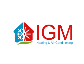IGM Heating & Air Conditioning logo design by kanal