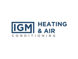 IGM Heating & Air Conditioning logo design by bricton