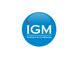 IGM Heating & Air Conditioning logo design by Gravity
