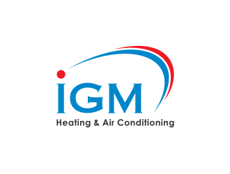 IGM Heating & Air Conditioning logo design by Gravity