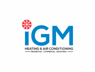 IGM Heating & Air Conditioning logo design by arturo_