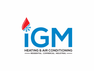 IGM Heating & Air Conditioning logo design by arturo_