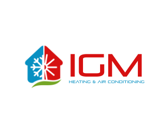 IGM Heating & Air Conditioning logo design by kanal