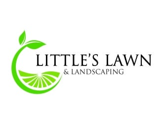Little’s Lawn & Landscaping  logo design by jetzu