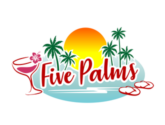 Five Palms  logo design by haze