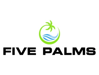 Five Palms  logo design by jetzu