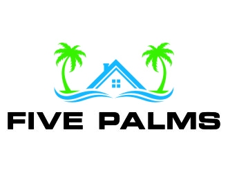 Five Palms  logo design by jetzu