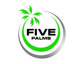 Five Palms  logo design by jetzu
