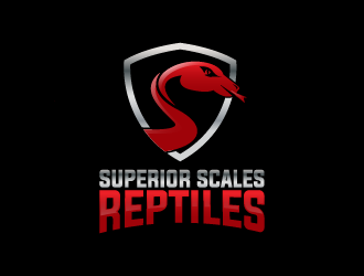 Superior Scales Reptiles logo design by Donadell