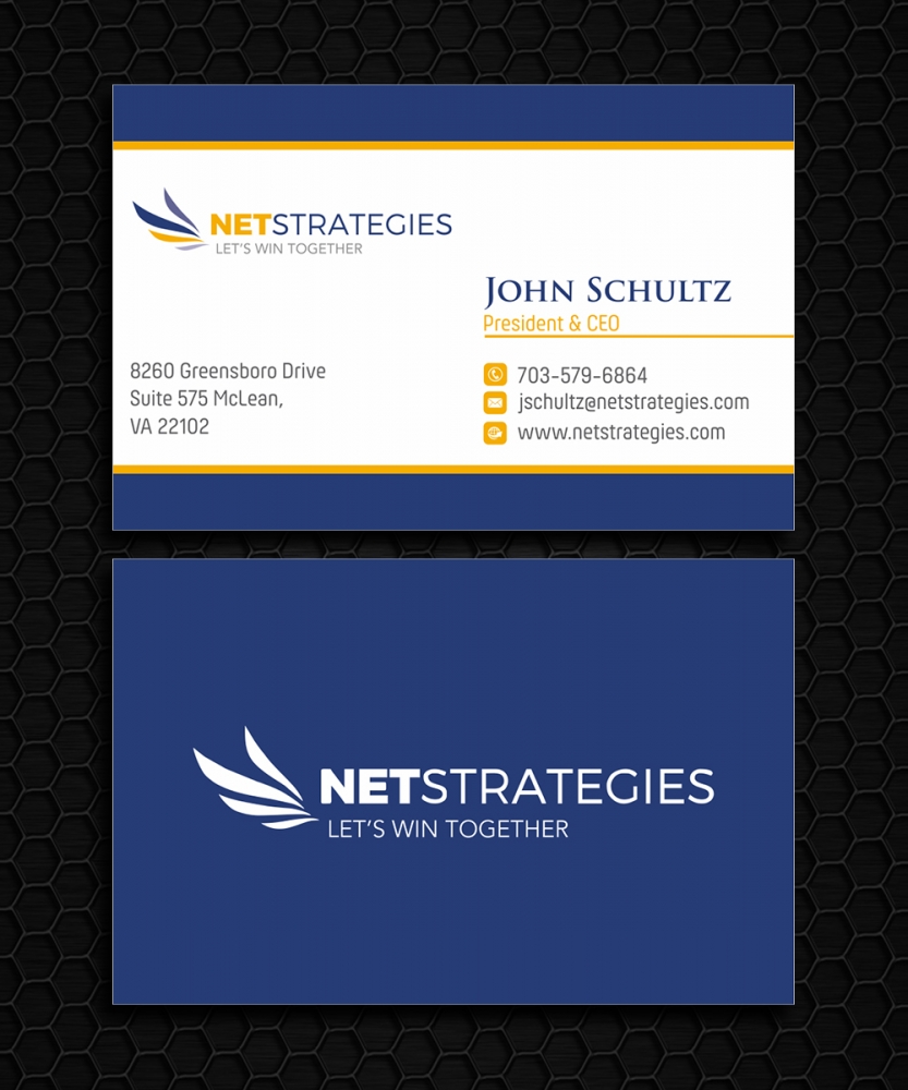 NetStrategies logo design by rootreeper