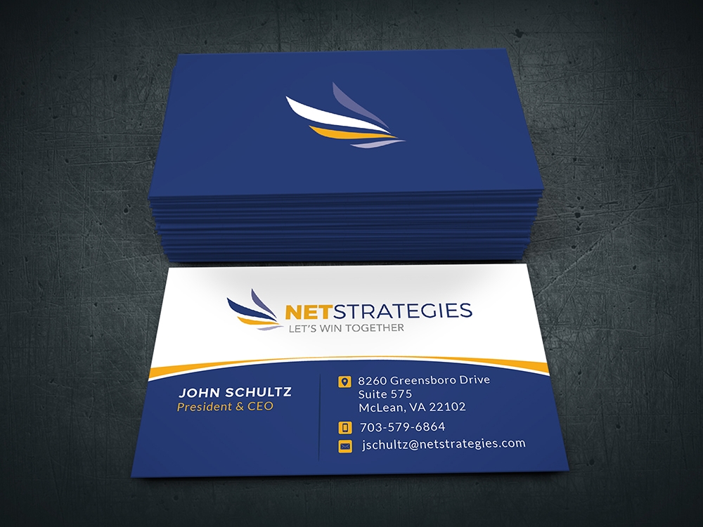 NetStrategies logo design by SmartDesigner