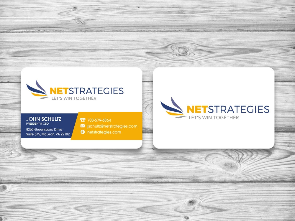 NetStrategies logo design by jaize