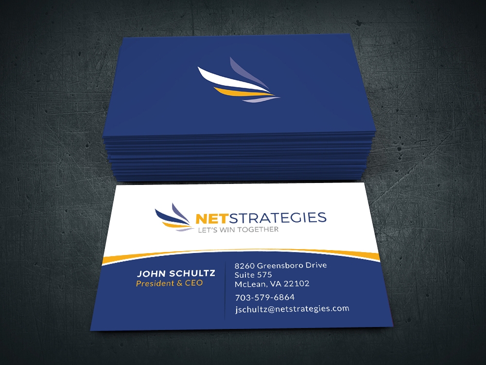 NetStrategies logo design by SmartDesigner