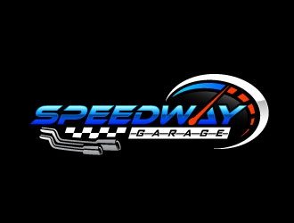 Speedway Garage logo design by daywalker