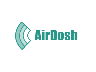 AirDosh logo design by BeDesign