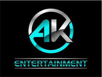 AK Entertainment logo design by cintoko