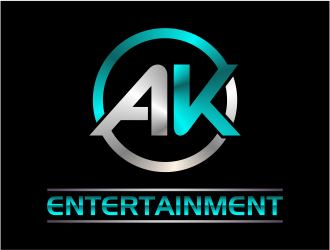 AK Entertainment logo design by cintoko