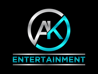 AK Entertainment logo design by qonaah