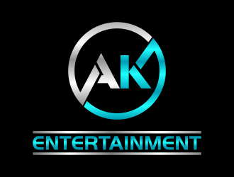 AK Entertainment logo design by qonaah