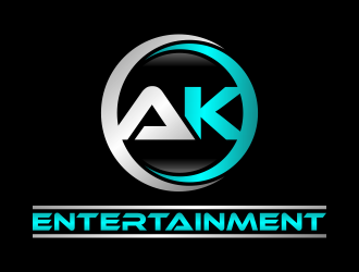 AK Entertainment logo design by ubai popi