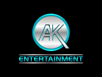 AK Entertainment logo design by qonaah