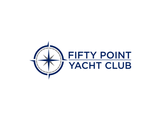 Fifty Point Yacht Club logo design by savana