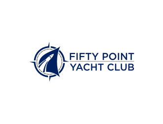 Fifty Point Yacht Club logo design by savana