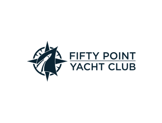 Fifty Point Yacht Club logo design by savana