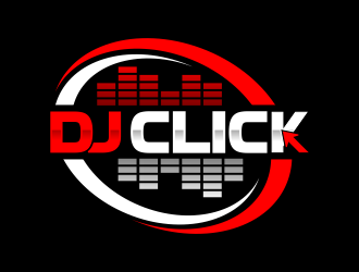 Dj Click logo design by akhi