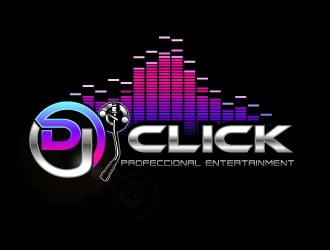 Dj Click logo design by aRBy