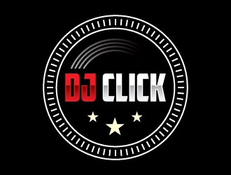 Dj Click logo design by zakdesign700
