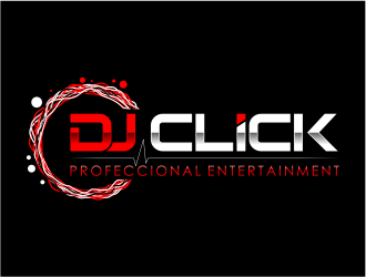Dj Click logo design by mutafailan