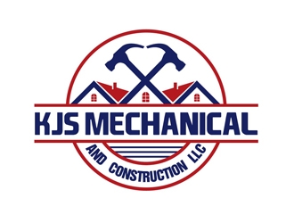 KJs Mechanical and Construction LLC logo design by DreamLogoDesign