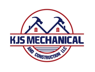 KJs Mechanical and Construction LLC logo design by DreamLogoDesign