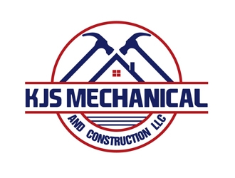KJs Mechanical and Construction LLC logo design by DreamLogoDesign