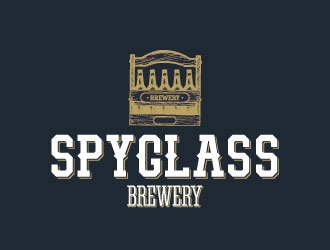 Spyglass Brewing Company logo design by JedHombre