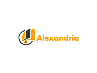 Alexandria logo design by pencilhand