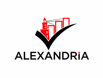 Alexandria logo design by agus