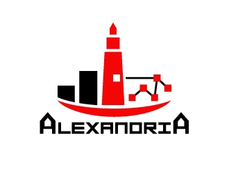 Alexandria logo design by endrust