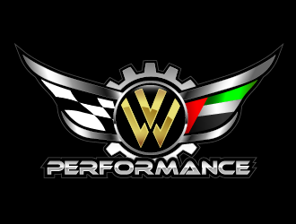 VW PERFORMANCE logo design by THOR_