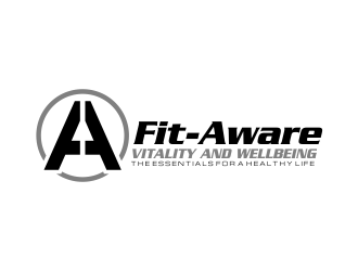 Fit-Aware - Vitality and wellbeing logo design by done