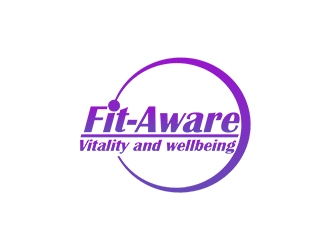 Fit-Aware - Vitality and wellbeing logo design by zizo