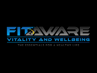 Fit-Aware - Vitality and wellbeing logo design by torresace