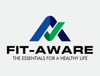 Fit-Aware - Vitality and wellbeing logo design by naisD