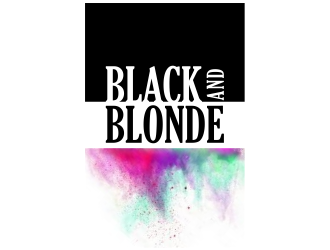 Black and Blonde logo design by amazing